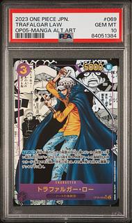 PSA10鑑定済】トラファルガー・ロー【コミック版パラレル】《紫