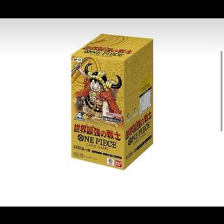 One Piece Card: The World's Strongest Warrior—Brand New, Unopened, with Sealing Tape  3BOX