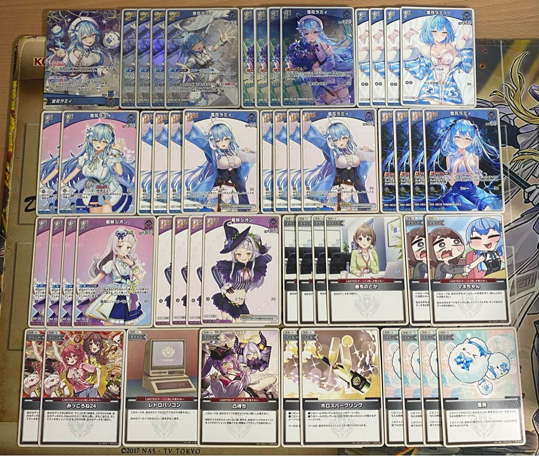 ホロカ ホロライブ 本格構築済み 雪花ラミィ デッキ みっころね