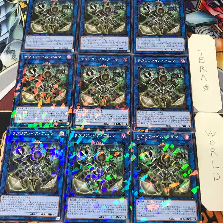 1 Normal Parallel Link Set of 9 Tera. 9枚