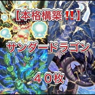 遊戯王【本格構築！！】サンダー・ドラゴンデッキ４０枚 1枚