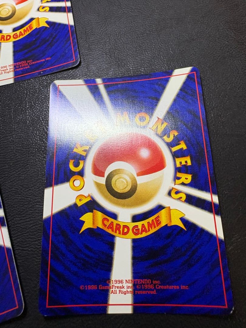 neo series kira card set pokemon cards old back 3枚