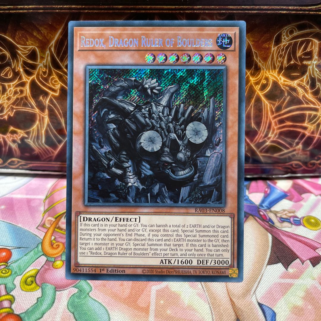 Redox, Dragon Ruler of Boulders Secret Rare