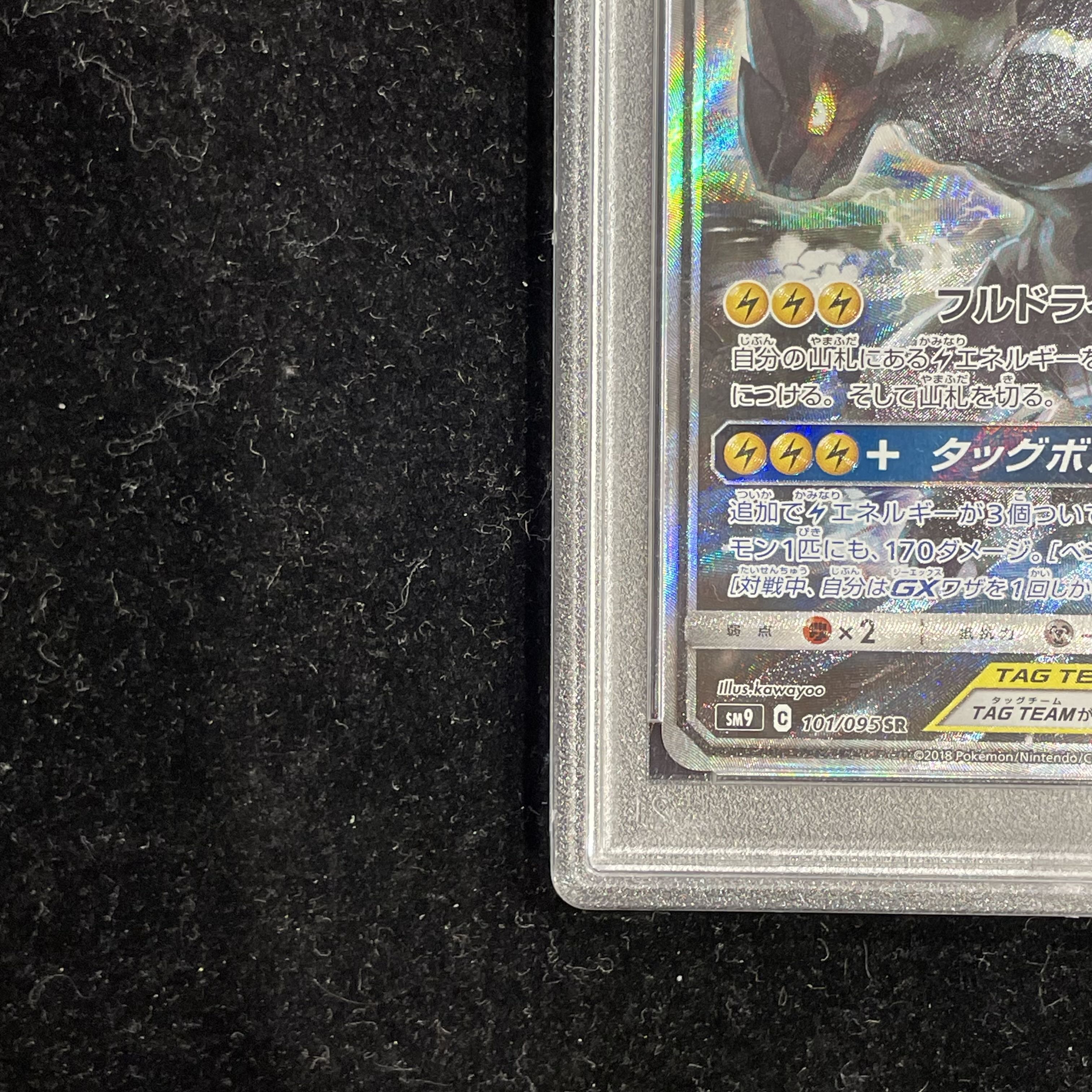 【PSA10】ピカチュウ＆ゼクロムGX SR 101/095 1枚