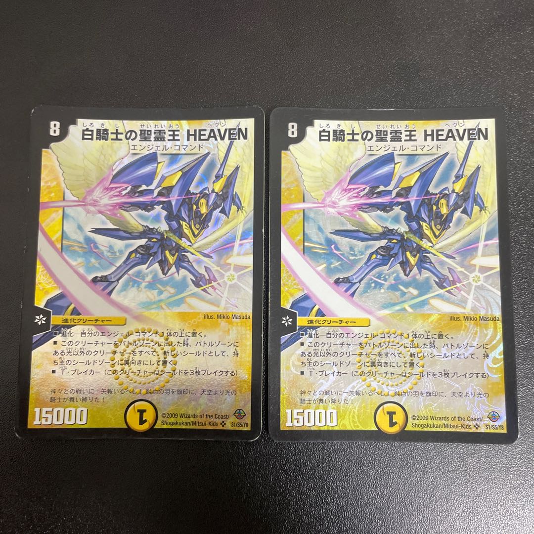 白騎士の聖霊王 HEAVEN SR S1/S5/Y8 1枚