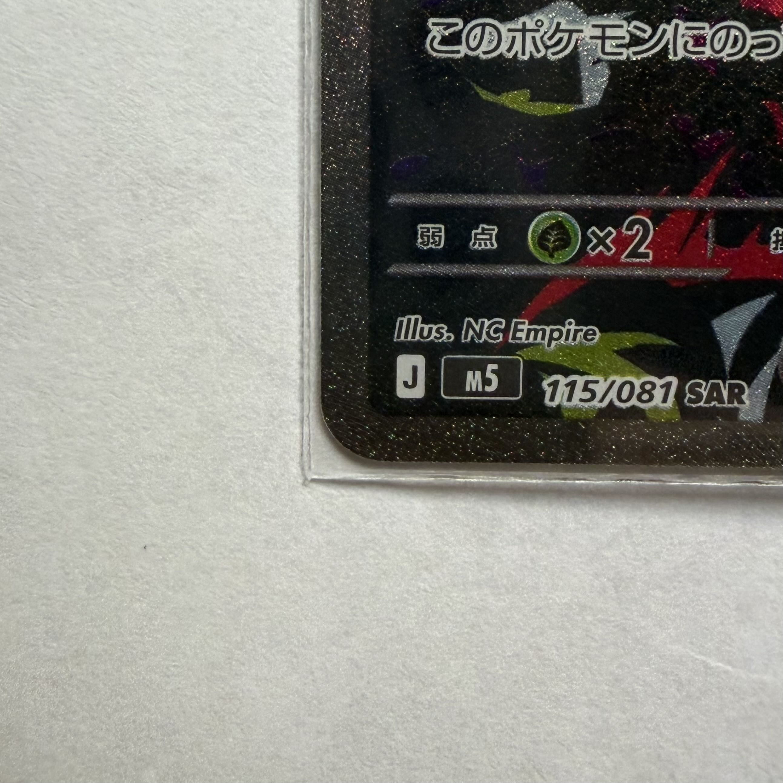 モルペコex SAR 115/081 1枚