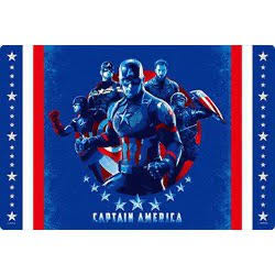ブシロード　ラバーマット　プレイマット　MARVEL「キャプテン・アメリカ」