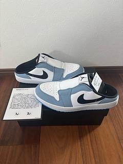 Nike Air Jordan 1 Mules Golf "University Snubbull" 28cm