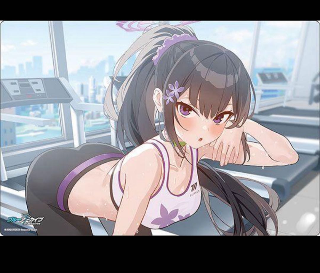 ブルーアーカイブ『スミレ』メモリアルロビー　プレイマット　ラバーマット