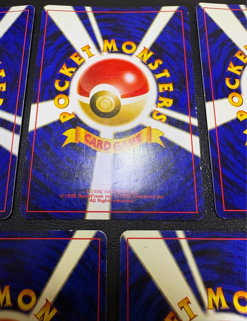 neo series rare card set pokemon cards old back 5枚