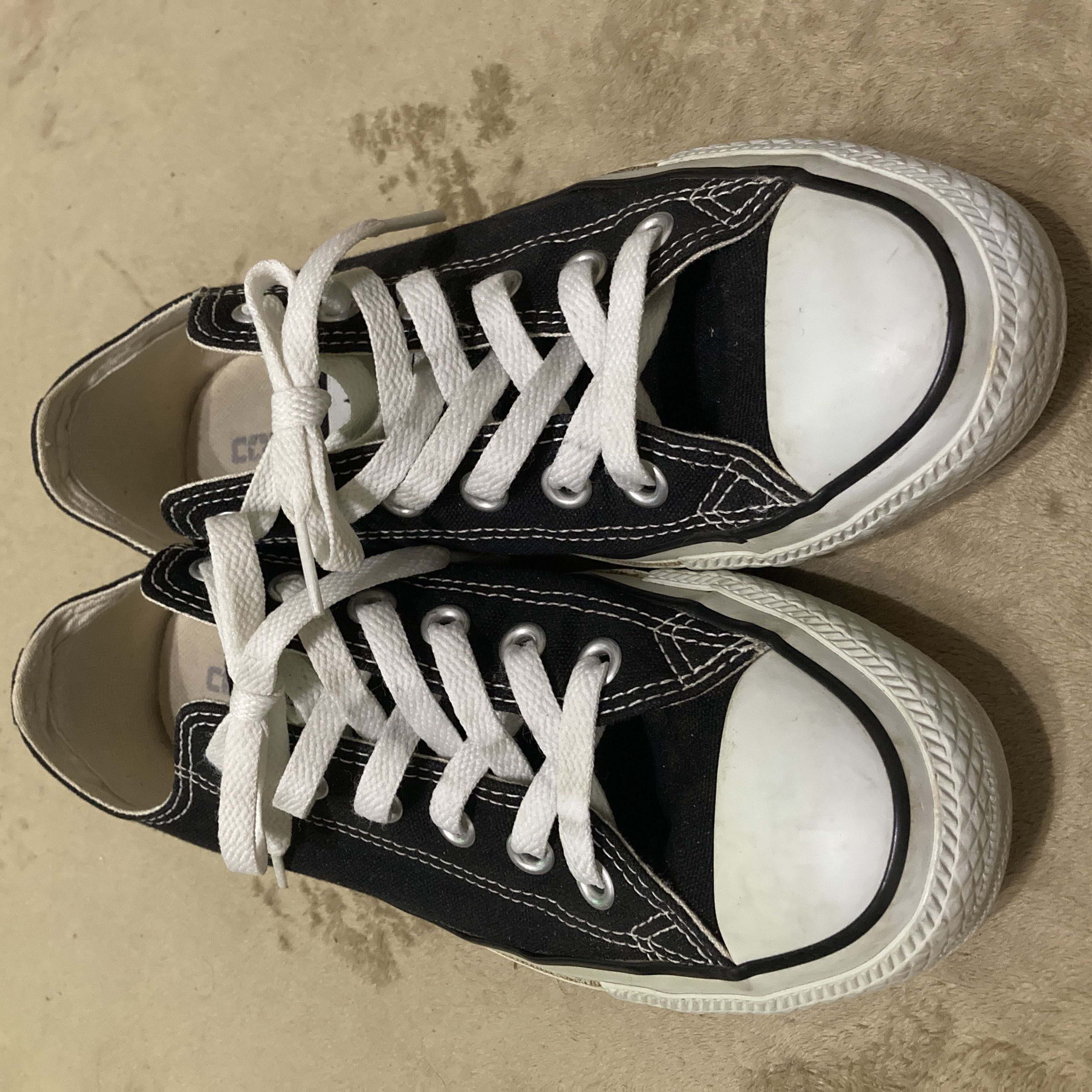 CONVERSE ALL STAR コンバース 白黒 24.5cm