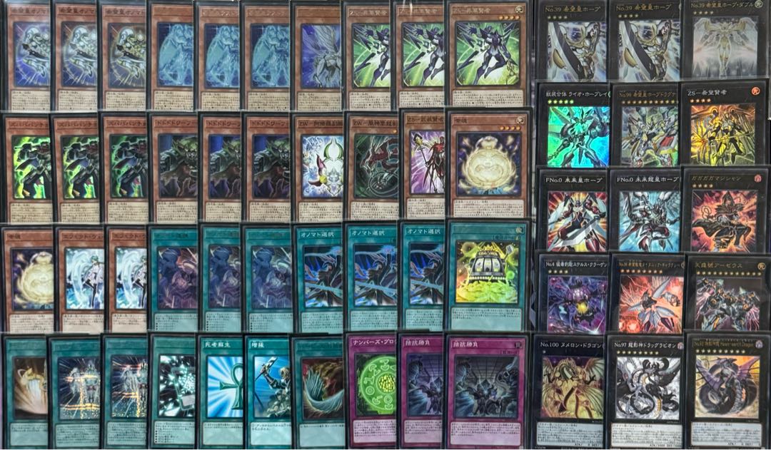 Full scale construction] Yu-Gi-Oh! Hope Deck Rosaan 40 cards + EX 15 cards Little Bird Sleeve attached