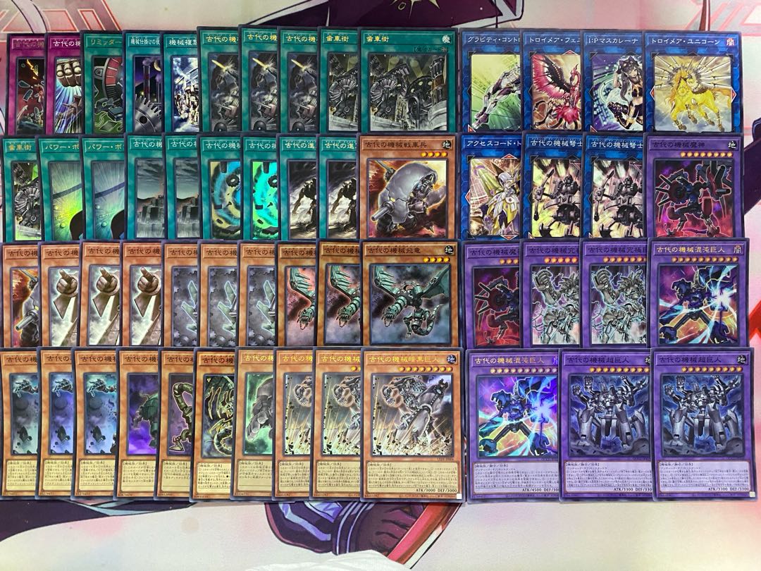 【24時間以内発送】遊戯王　古代の機械（アンティーク　ギア）本格構築済みデッキ 24時間以内発送】遊戯王 古代の機械（アンティーク ギア）本格