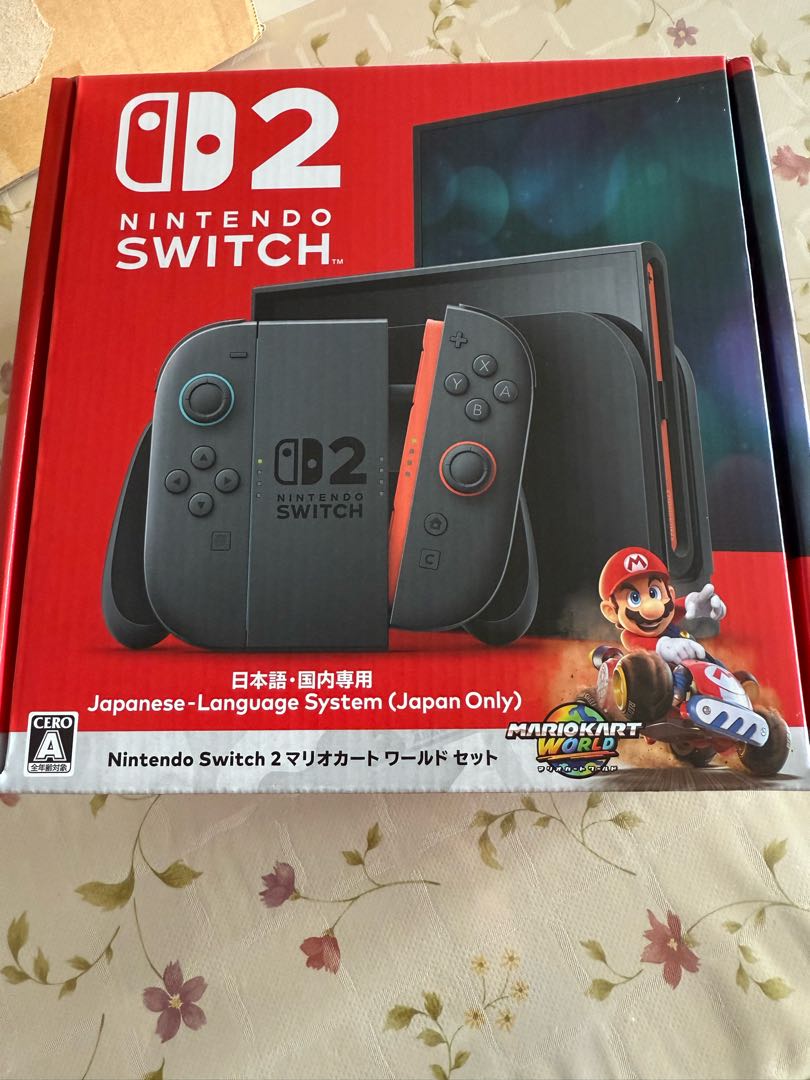 【新品未開封】switch2日本国内版マリオカードワールドセット