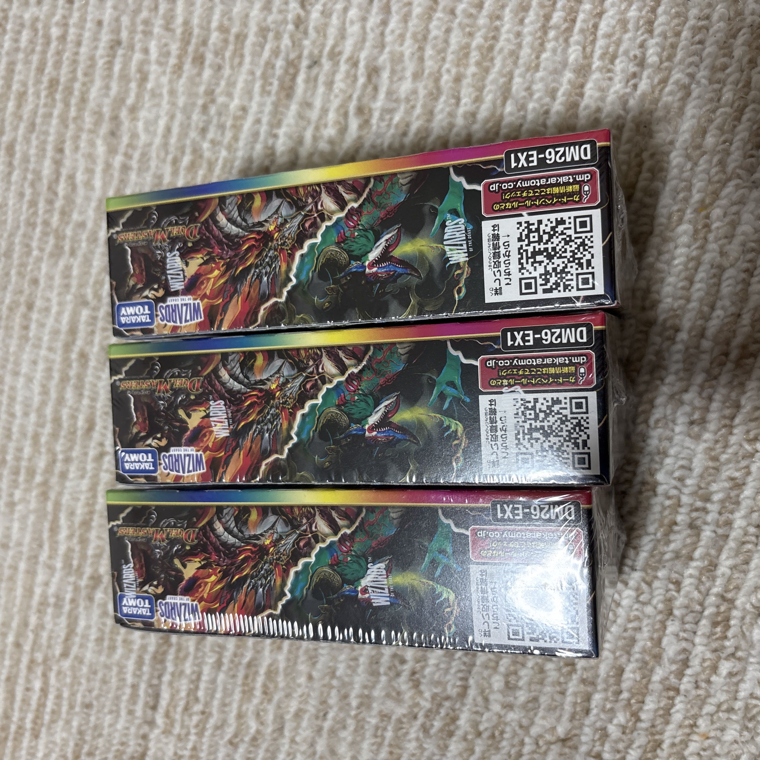 Duel Masters: "Getting Stronger and Stronger" Pack 25: Reinforcements, 3 Boxes, Shrink-Wrapped 3枚