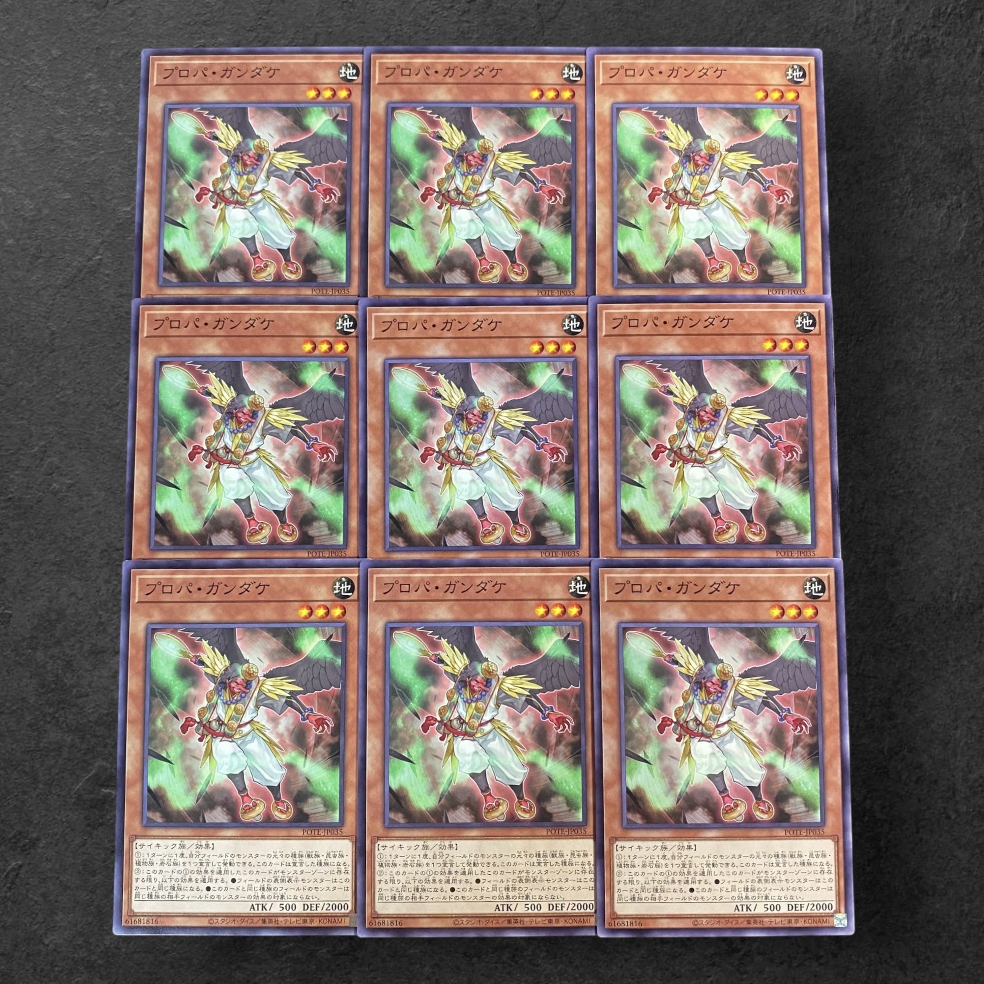 8581 [King of Games] Propa Gundake 9-card set