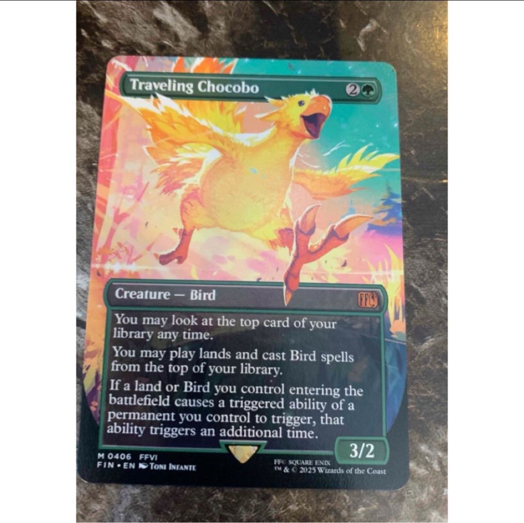 MTG 英語 旅するチョコボ　ff Traveling Chocobo 1枚