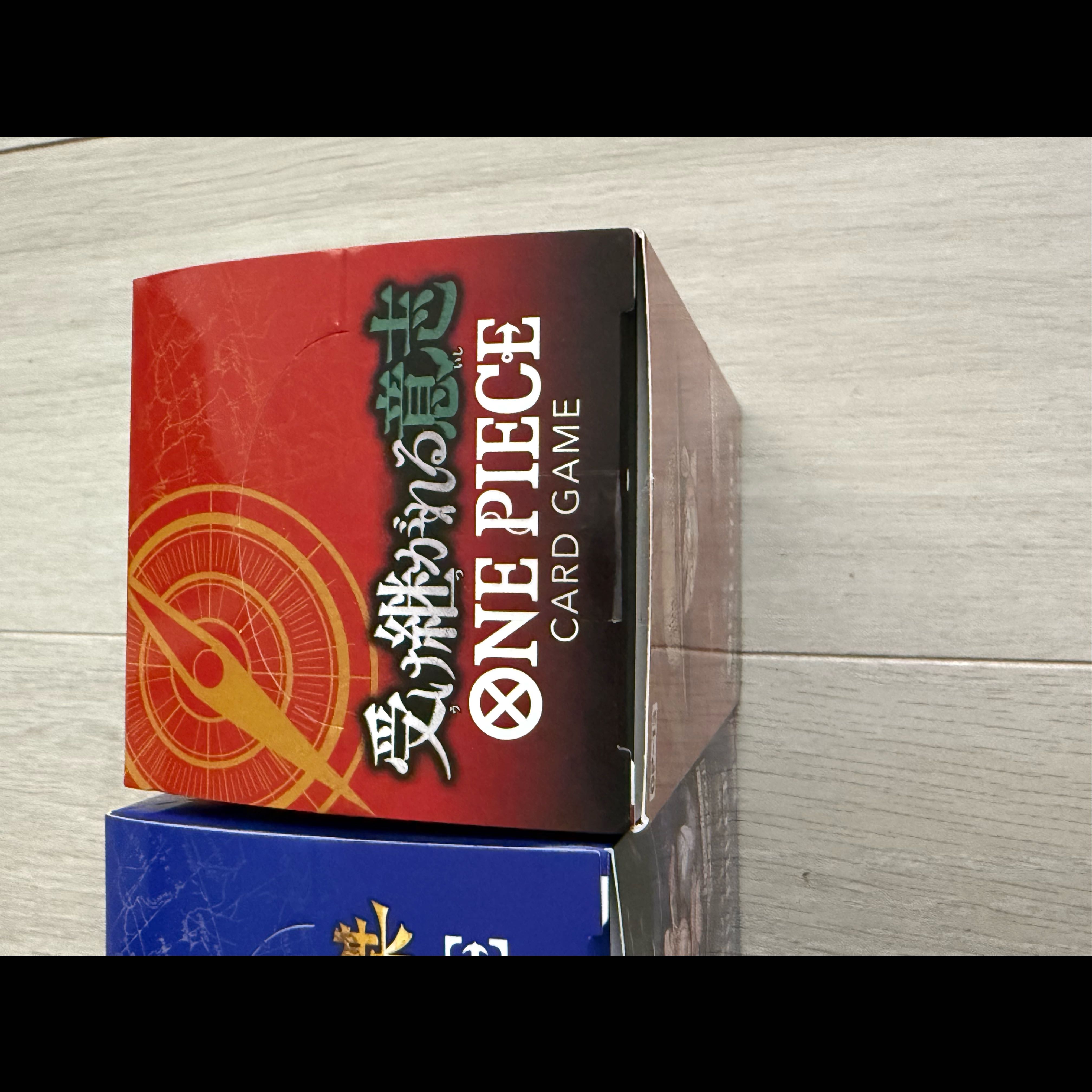 ワンピースカード　受け継がれる意志　蒼海の七傑　 新品未開封　テープカット品 3BOX