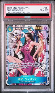 PSA10] Boa Hancock (Parallel) (Super Parallel) (Comic Parallel, Comipara, Cartoon Background) P-SR OP07-051