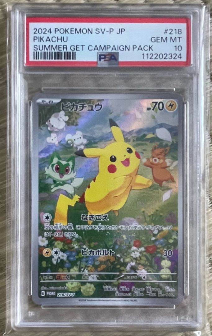 ピカチュウ [ポケカの夏がキタ！プロモカードGetキャンペーン