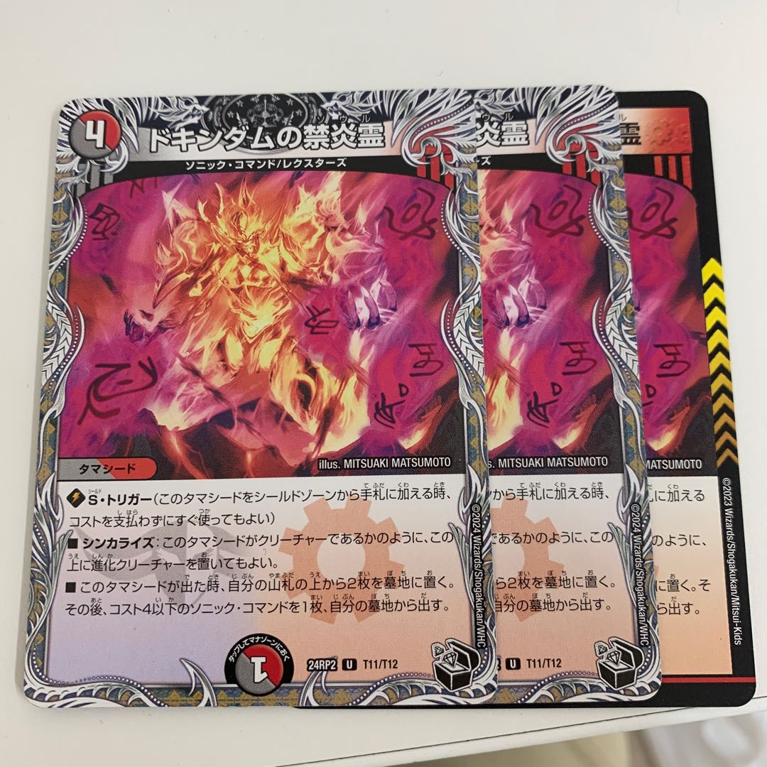 ドキンダムの禁炎霊 3枚