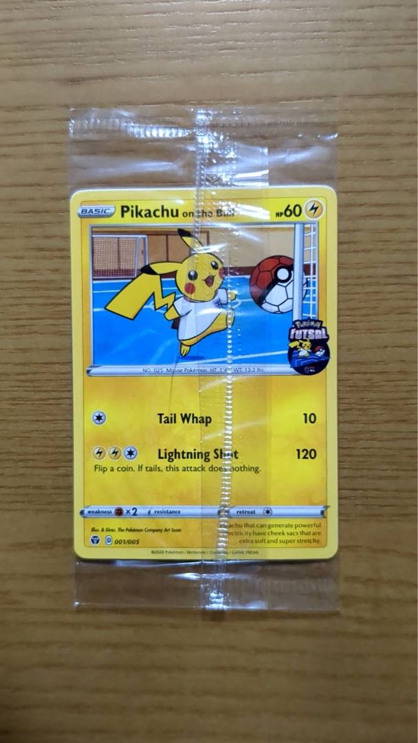 【ポケモンカード】 Pikachu on the Ball イギリス限定プロモ 001/005