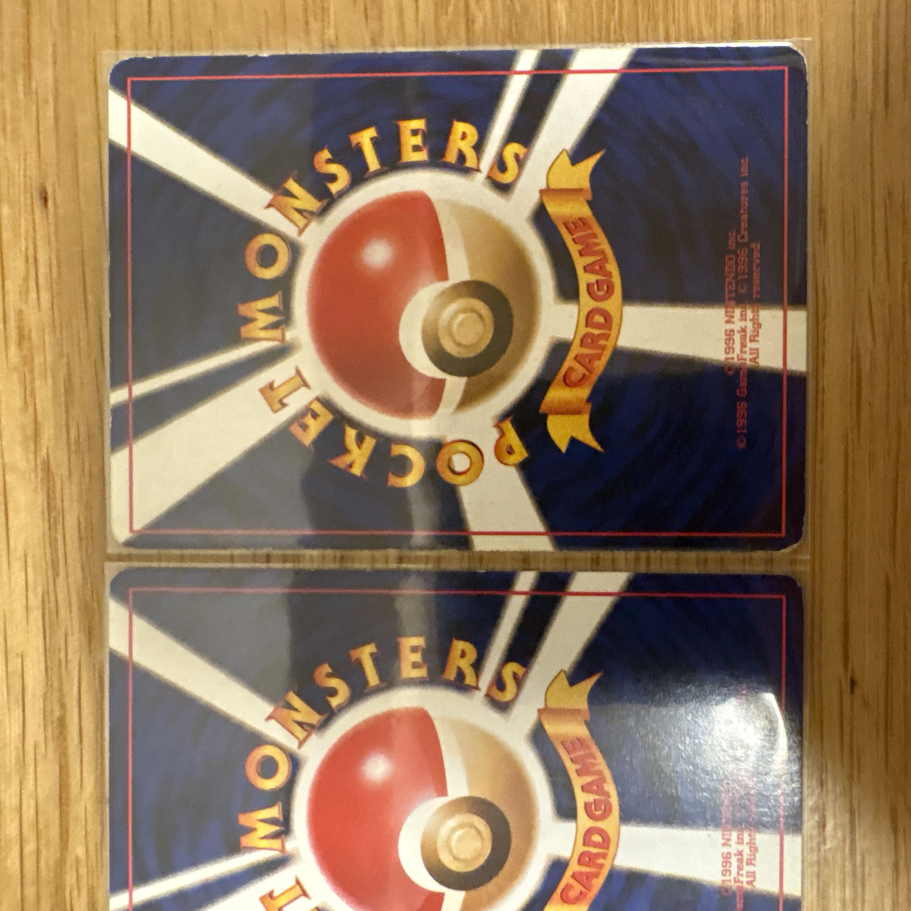 【旧裏まとめ売り】水ポケモン進化ラインセット｜当時物　ゴルダック　コダック 3枚