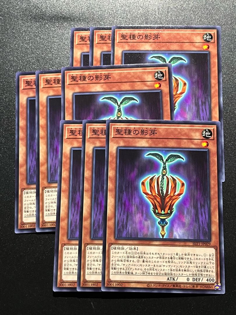 遊戯王スタジオ 9枚 聖種の影芽 ノーマル JP029
