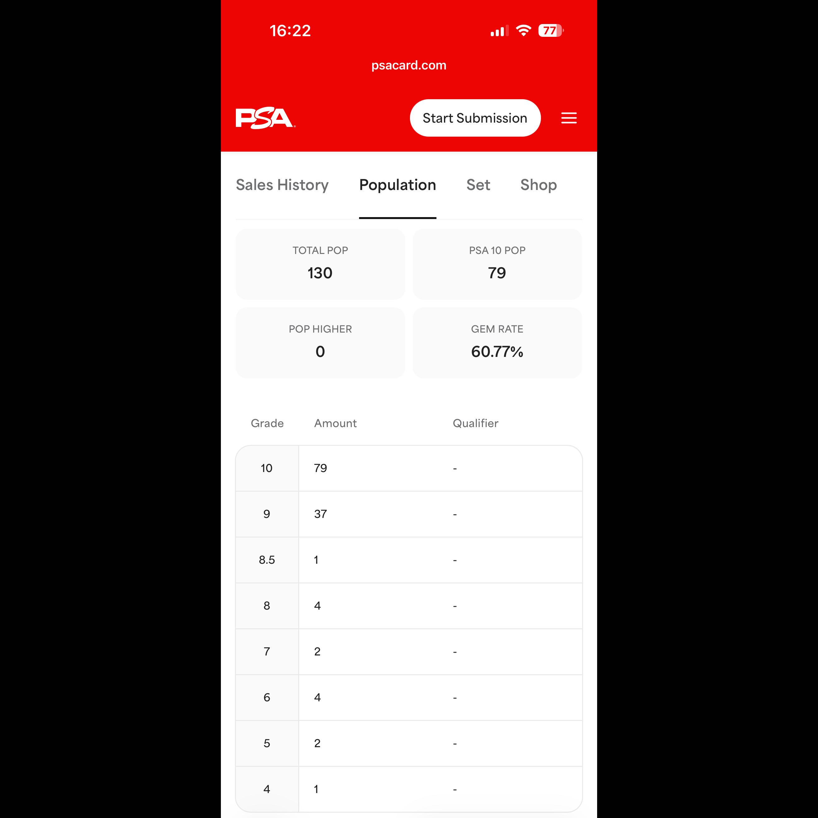 1st エディション 【PSA10】キュウコン web ☆ 034/048 1枚の通販