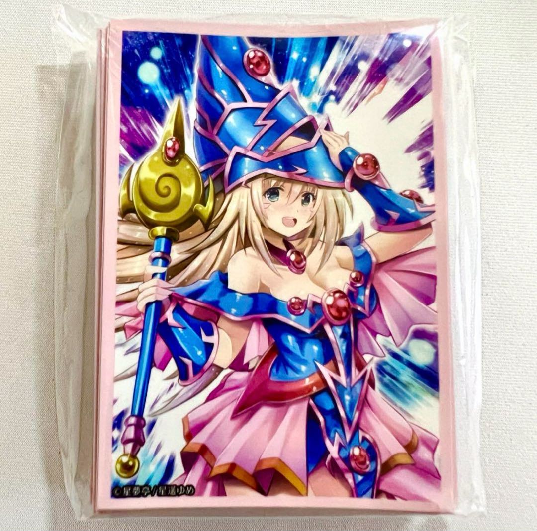 遊戯王 ブラックマジシャンガール スリーブ 黄色 遊戯王 ブラックマジシャンガール スリーブ 黄色