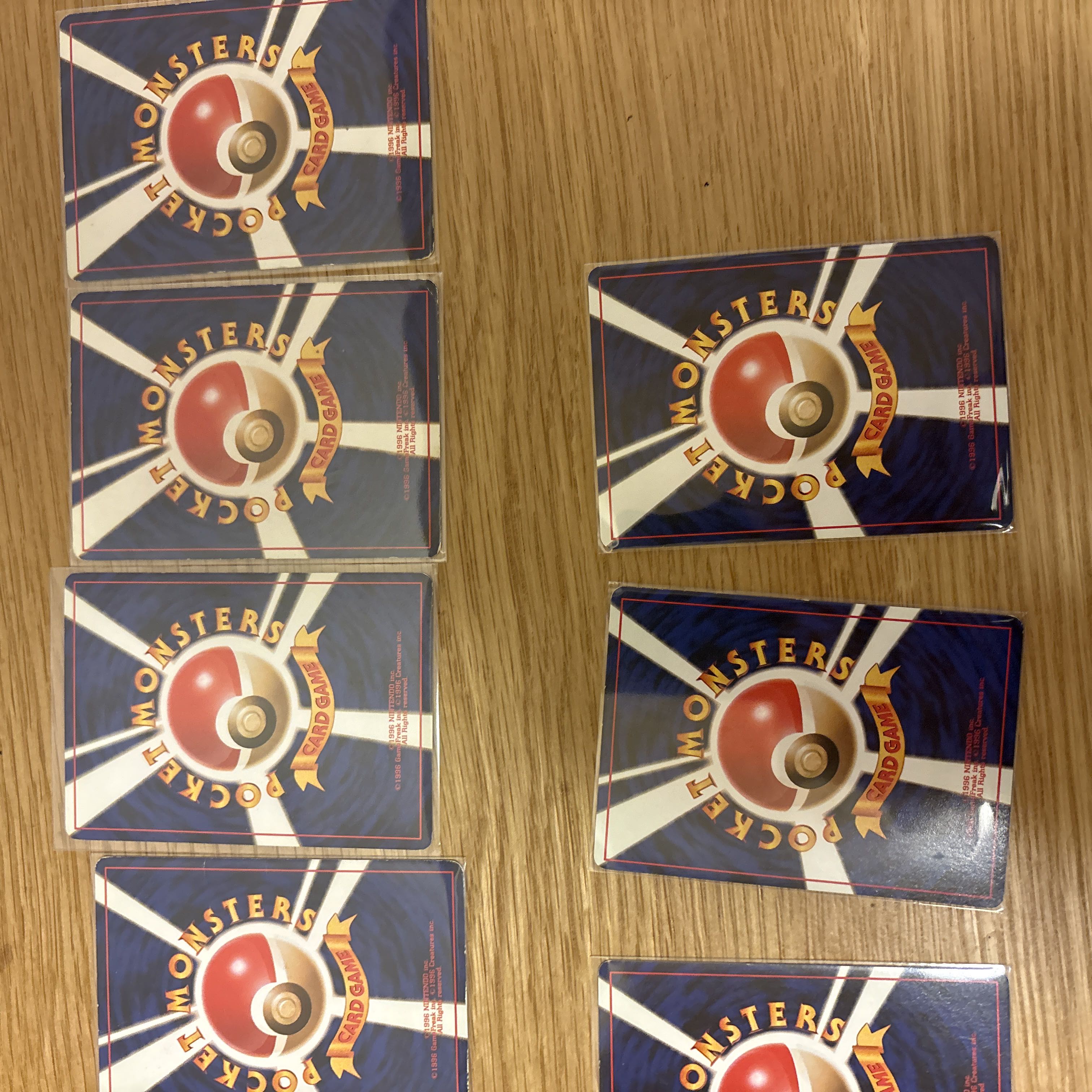 【旧裏まとめ売り】タケシのポケモンセット｜当時物 10枚