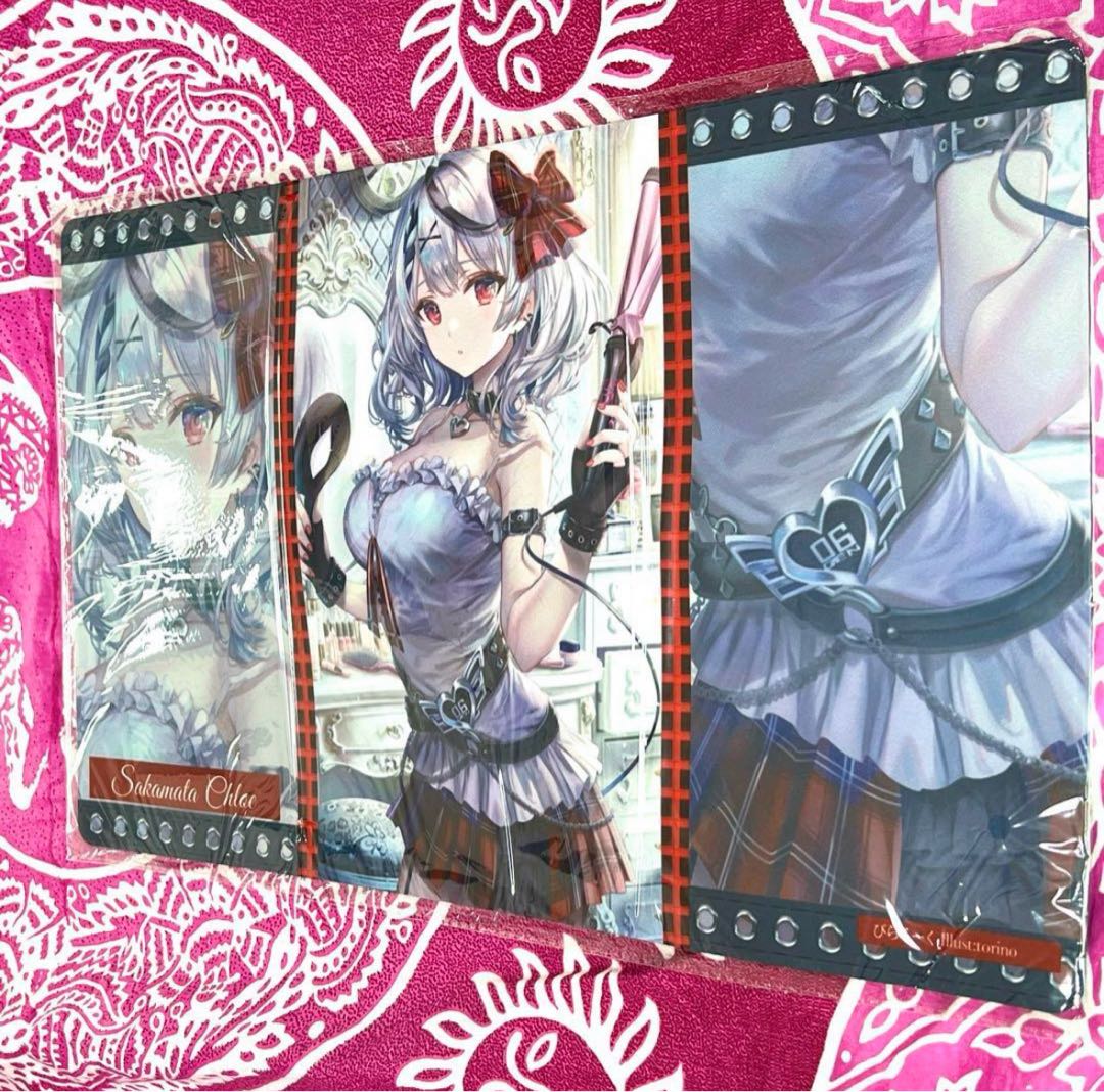 Hololive Shahana Shaka Kuroe Chloe Piraruku Playmat