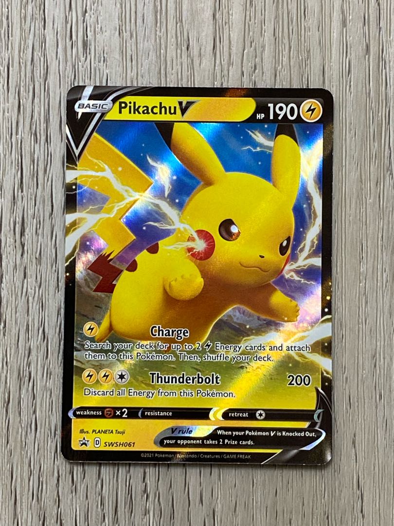 【海外限定】ポケモンカード ピカチュウV【プロモ】