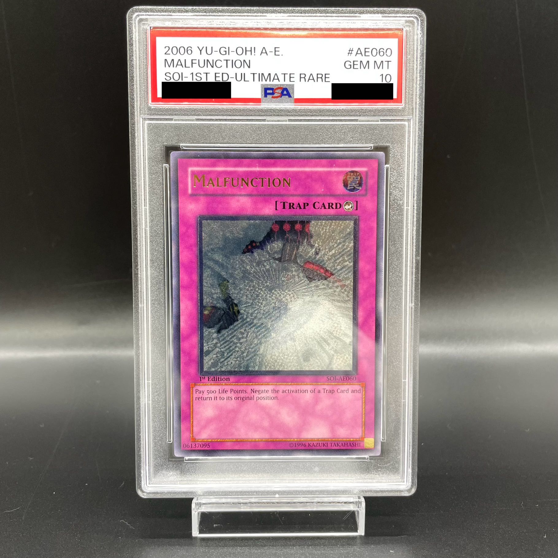 [PSA10] Malfunction [Old Asian Edition] [Relief] {SOI-AE060} Ultimate Rare SOI-AE060