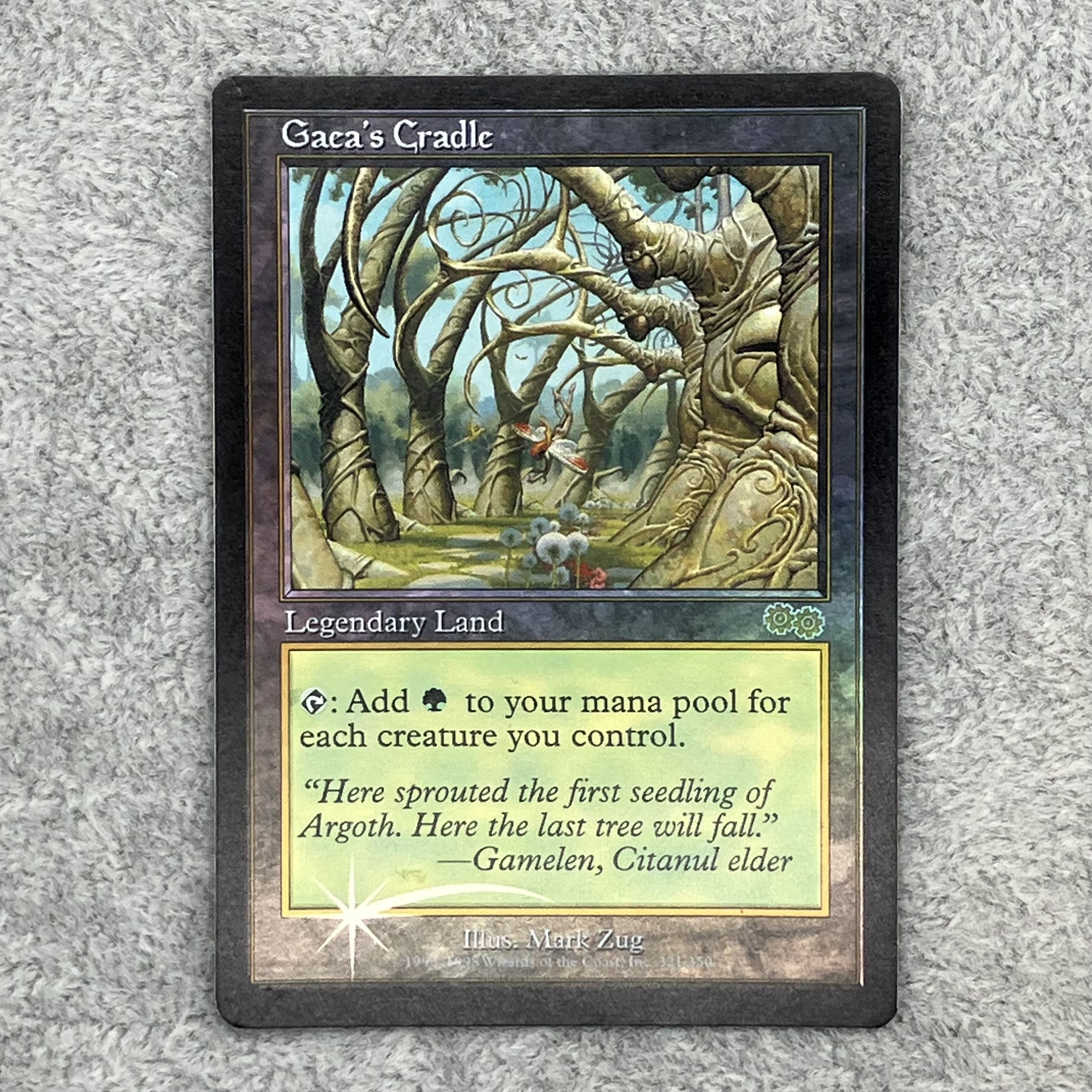 ＜EN＞ 《ガイアの揺籃の地/Gaea's Cradle》 (JUDGE) [USG] 1枚
