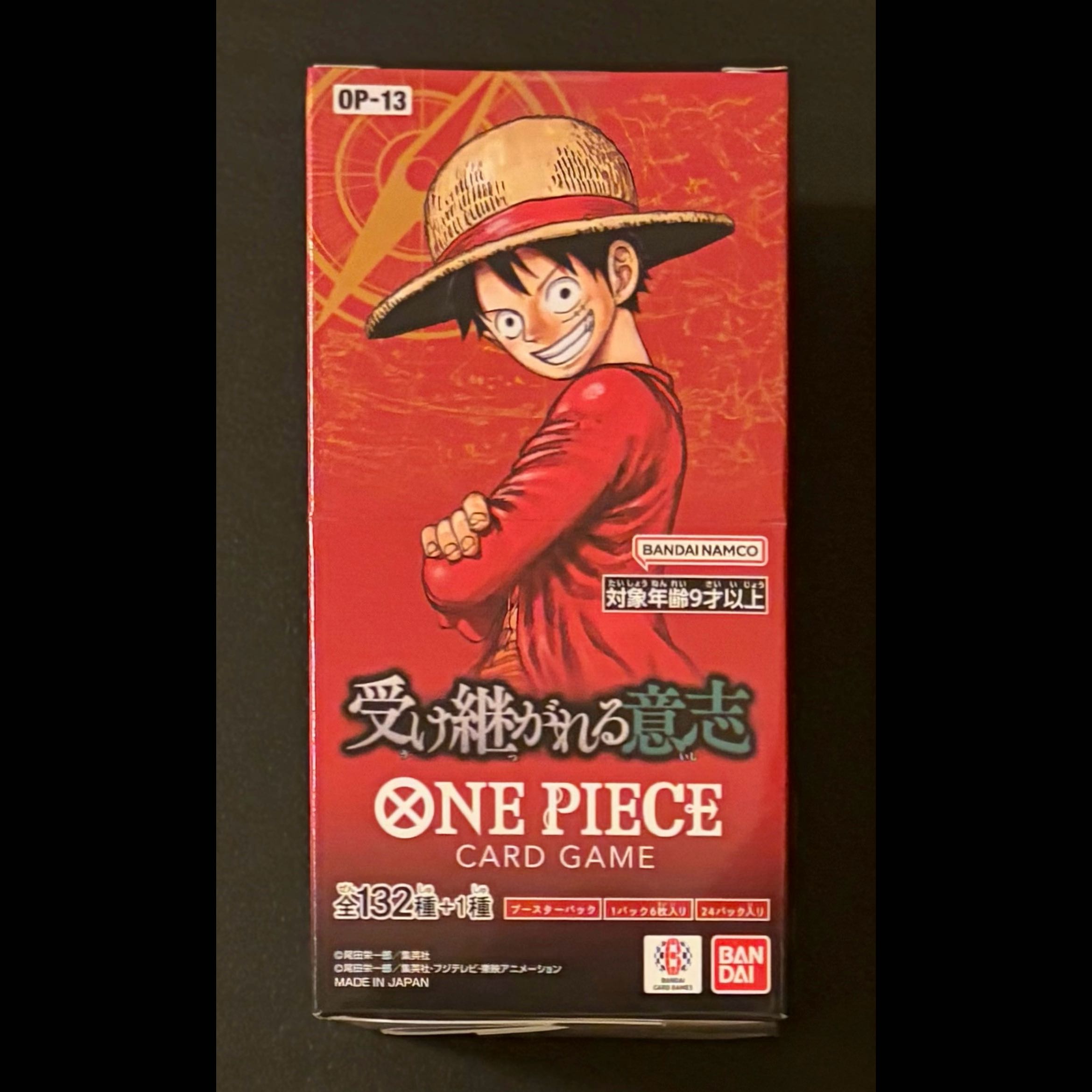 With tape Flareon Pack: The Will That Lives On [OP-13] Unopened Box  1BOX