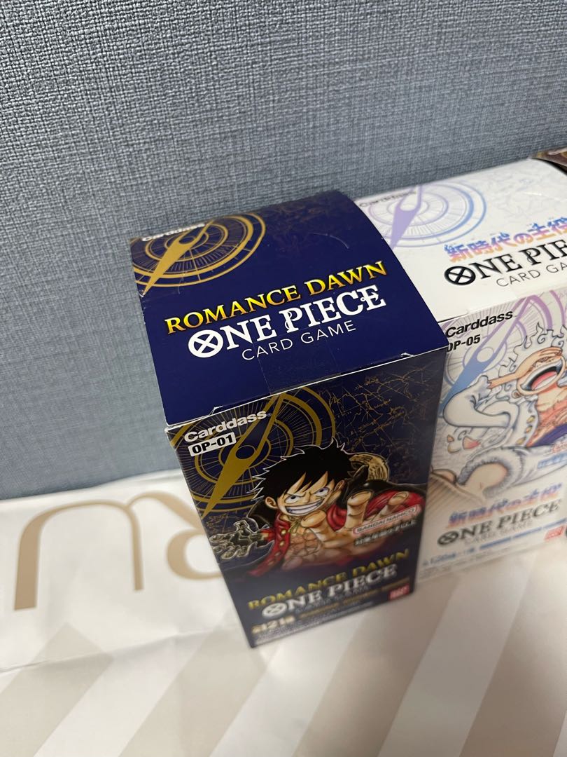 ワンピースカードゲーム 新時代の主役1box ロマンスドーン1box 頂上 