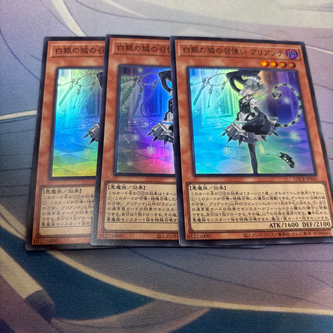 白銀の城の召使い　アリアンナ　スーパー 3枚