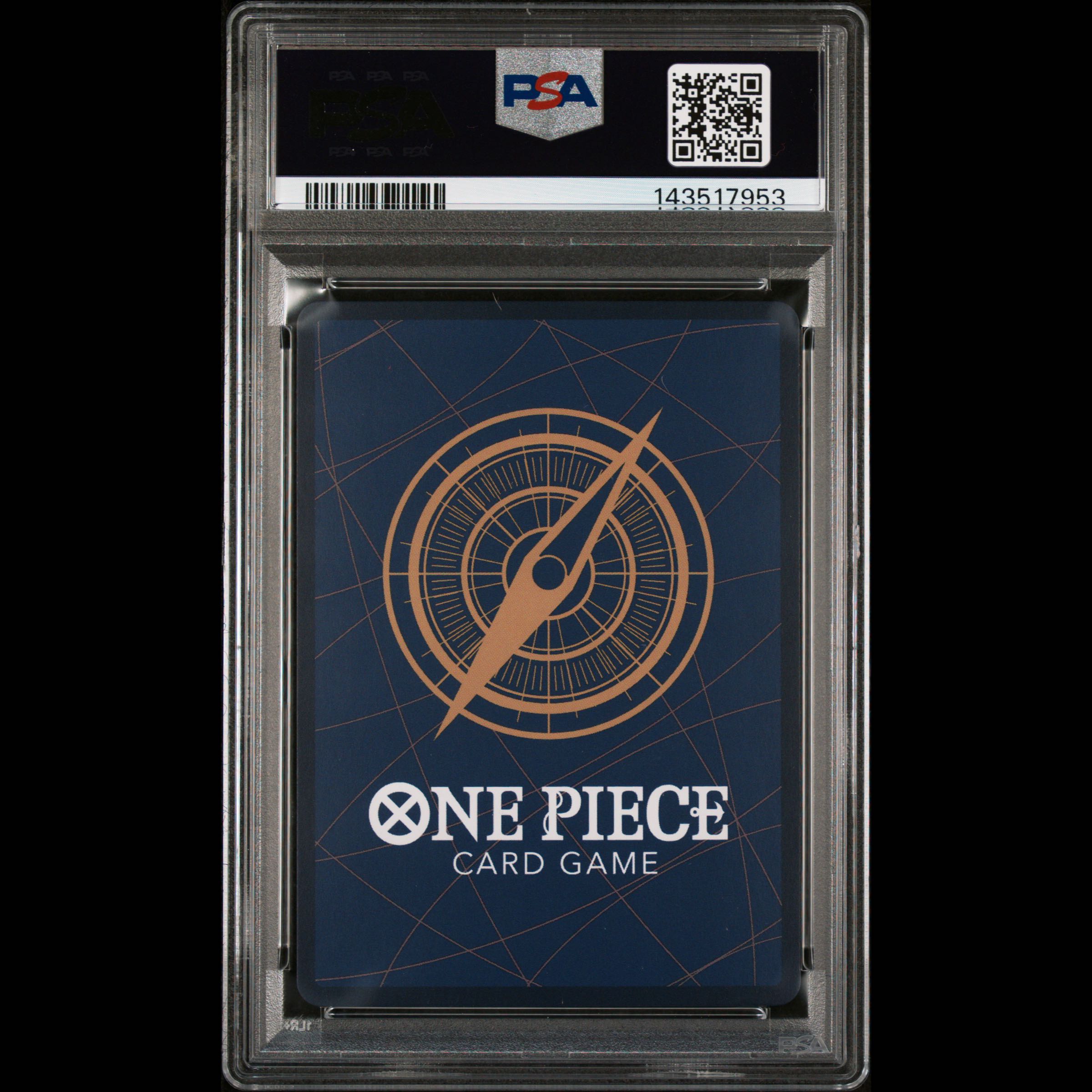 【PSA10】モンキー・D・ルフィ(パラレル)(スーパーパラレル)(コミックパラレル・コミパラ・漫画背景) P-SEC OP09-119 1枚