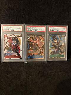 PSA10-Luffy Sabo Ace winner - one piece 3rd anniversary 1枚