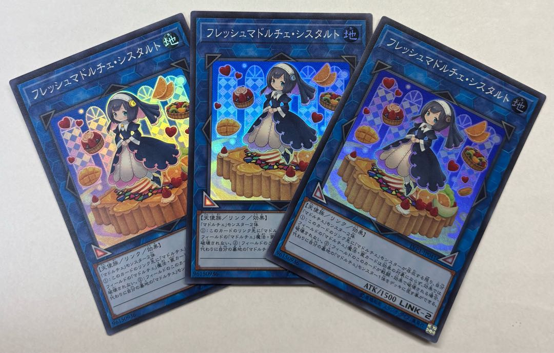 Madolche Fresh Sistart Super Rare Set of 3