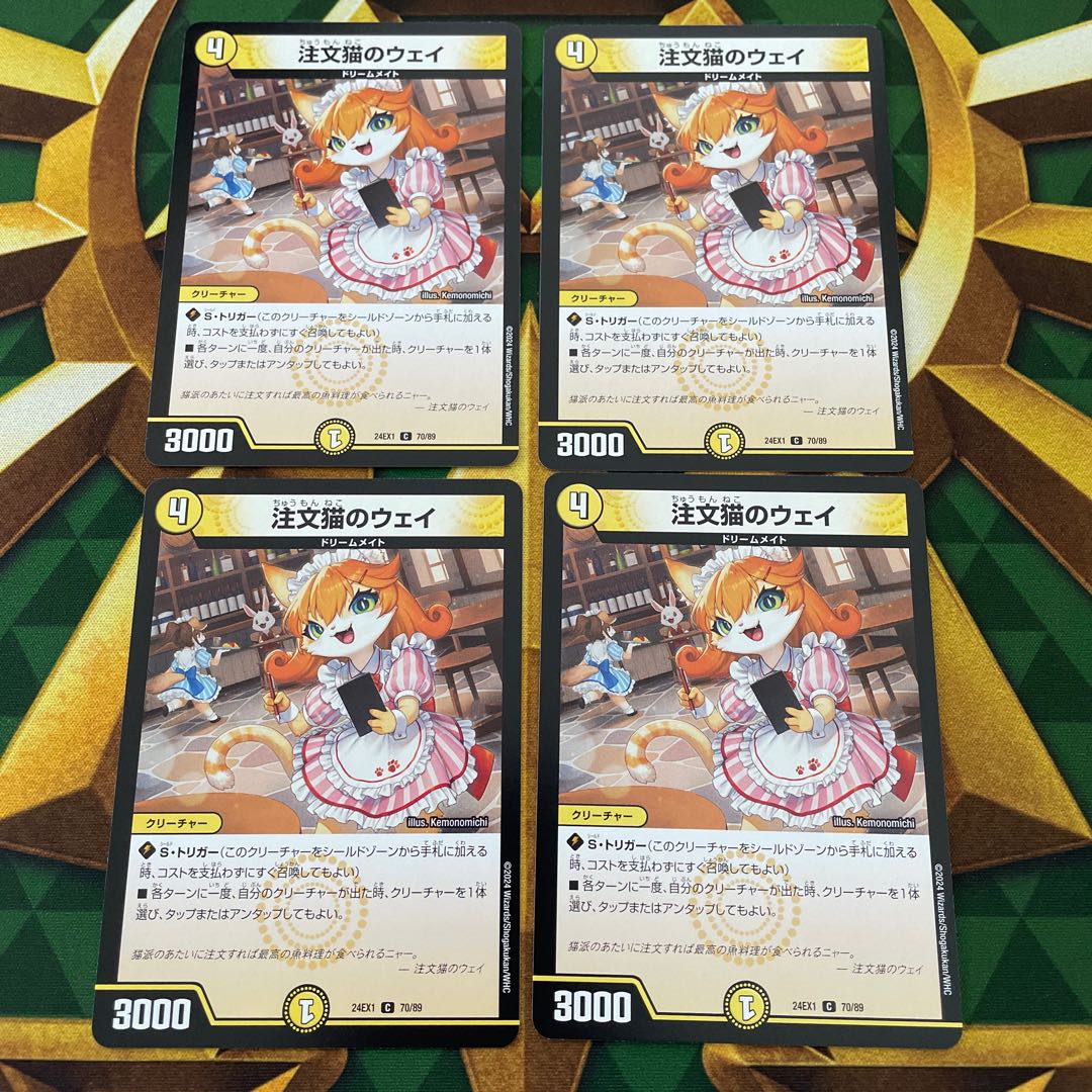 注文猫のウェイ C 70/89 1枚