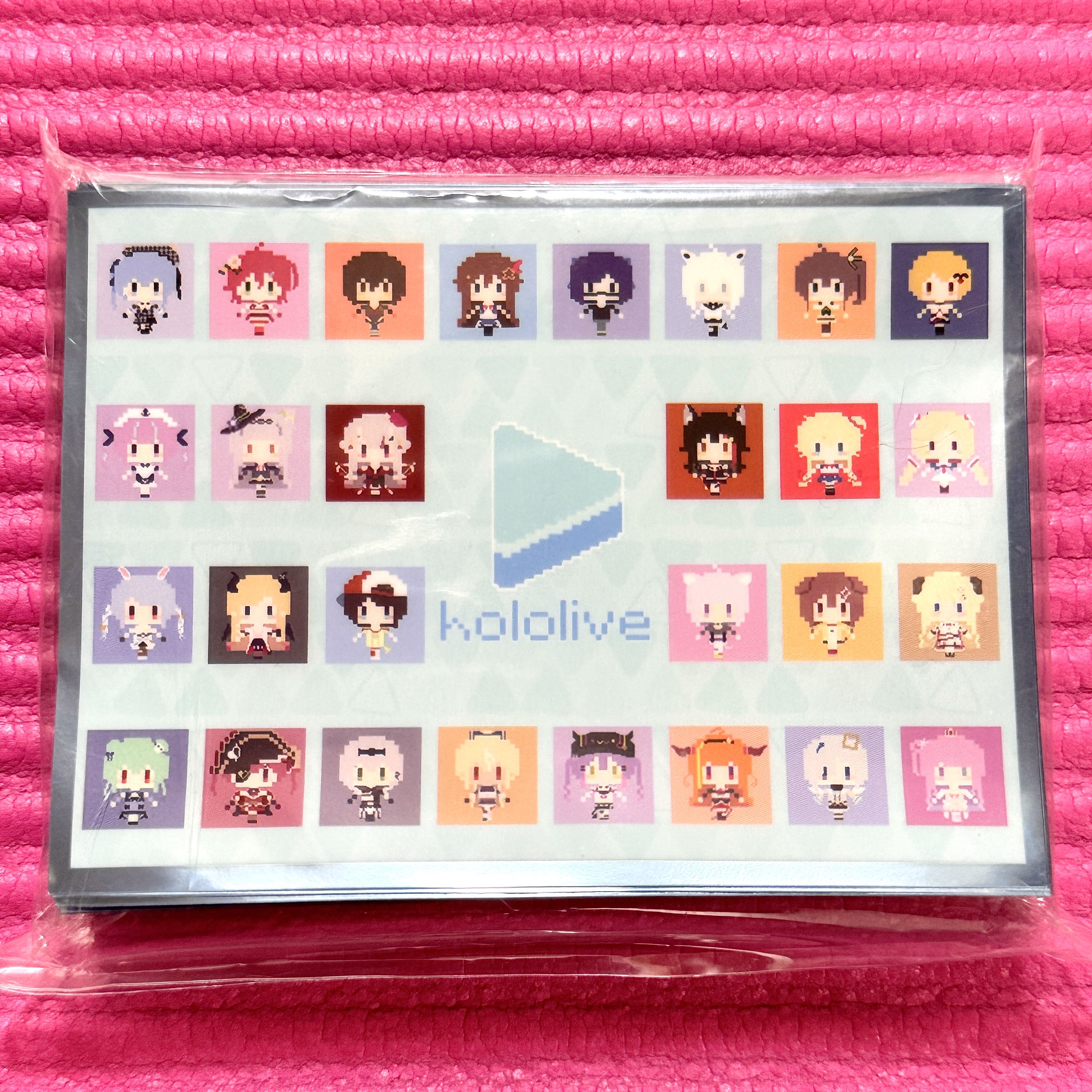 Hololive Set Dot NES FC 8bit White Tsume Grass Card Sleeve