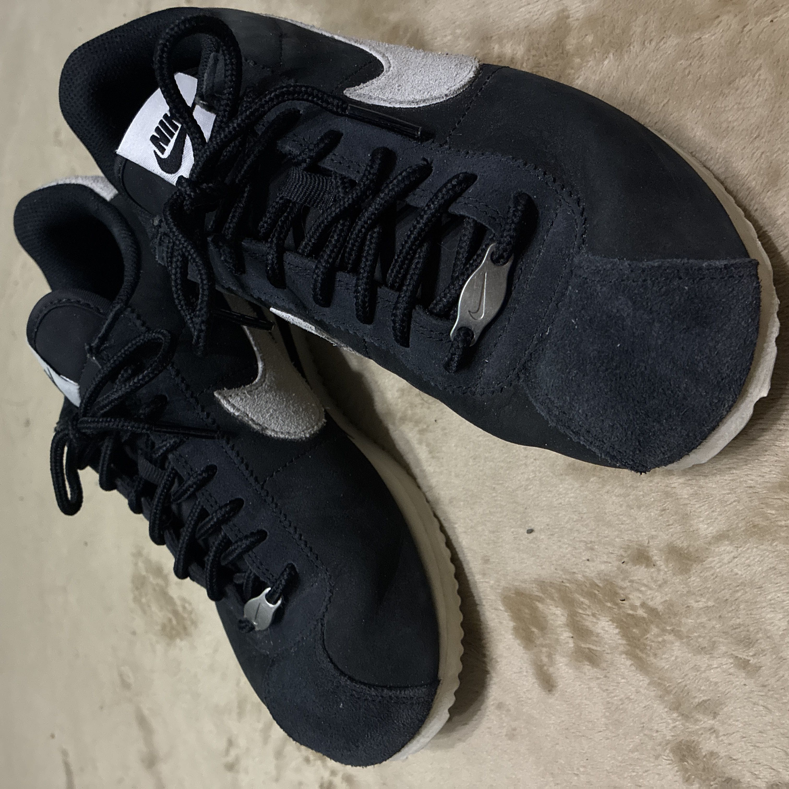 Cortez Black Suede 24.5 cm 24.5cm
