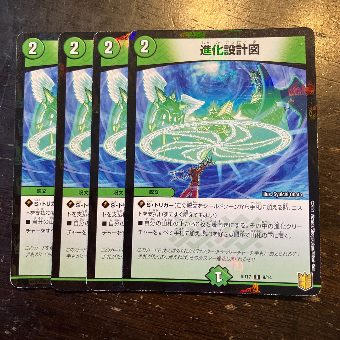 Evolutionary blueprint R-foil 9/14