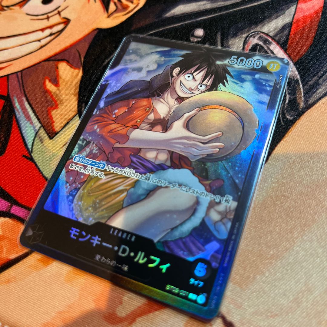 美品 モンキー・D・ルフィ L ST08-001 1枚