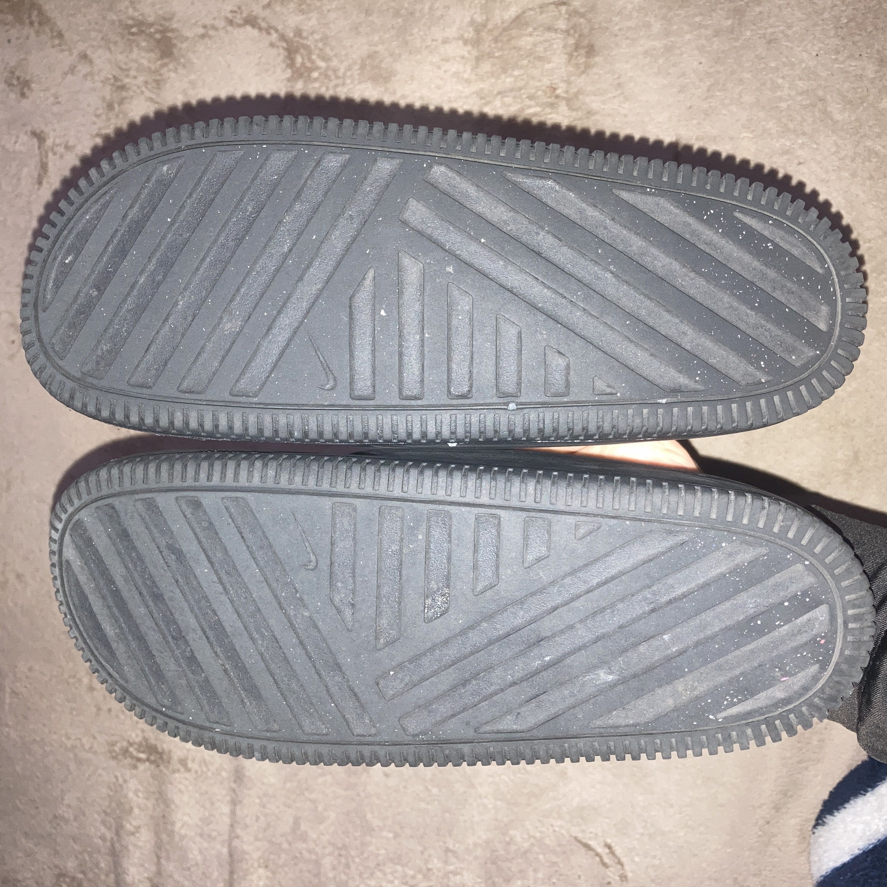 Nike ナイキ ブラック カームフリップフロップ　スライドサンダル 24cm