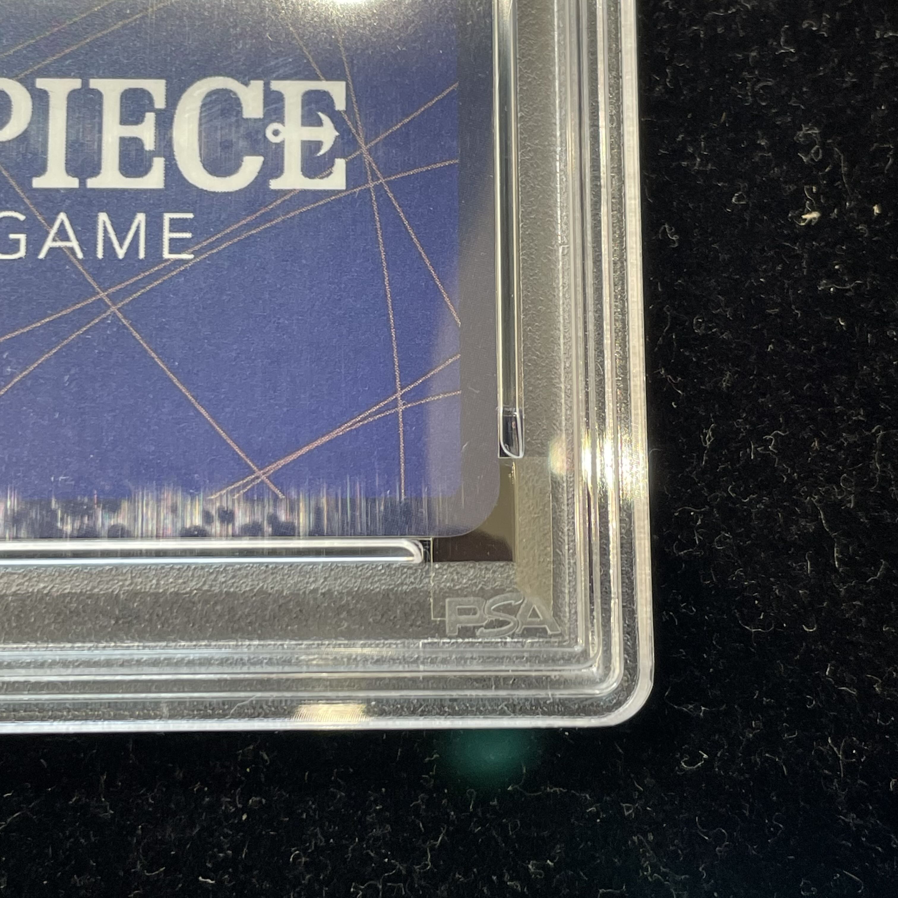 PSA10] Monkey D. Luffy (Parallel) (Silver Parallel, Silver Background) P-SEC OP05-119