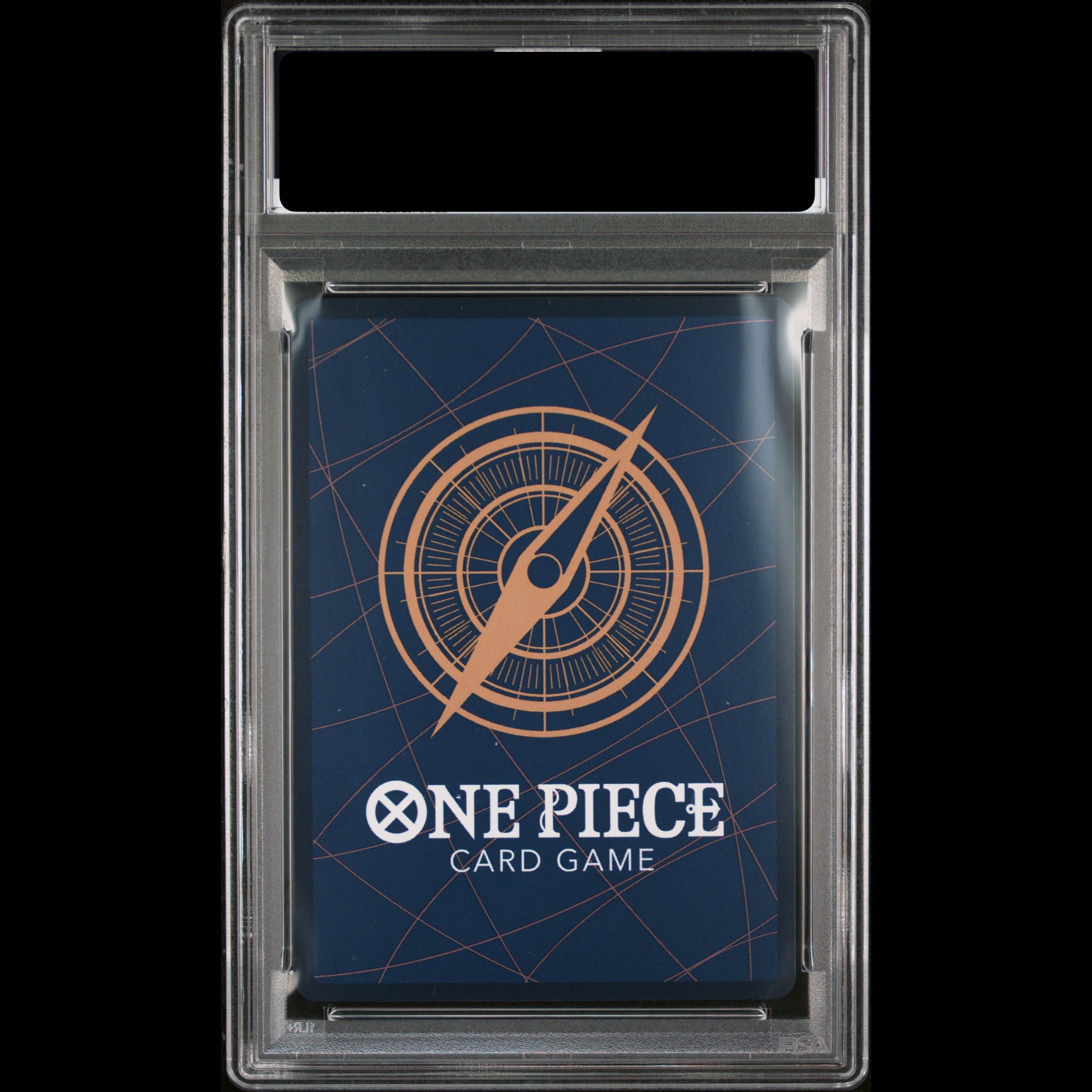 【PSA10】シャンクス(パラレル)(スーパーパラレル)(コミックパラレル・コミパラ・漫画背景) P-SEC OP01-120 1枚
