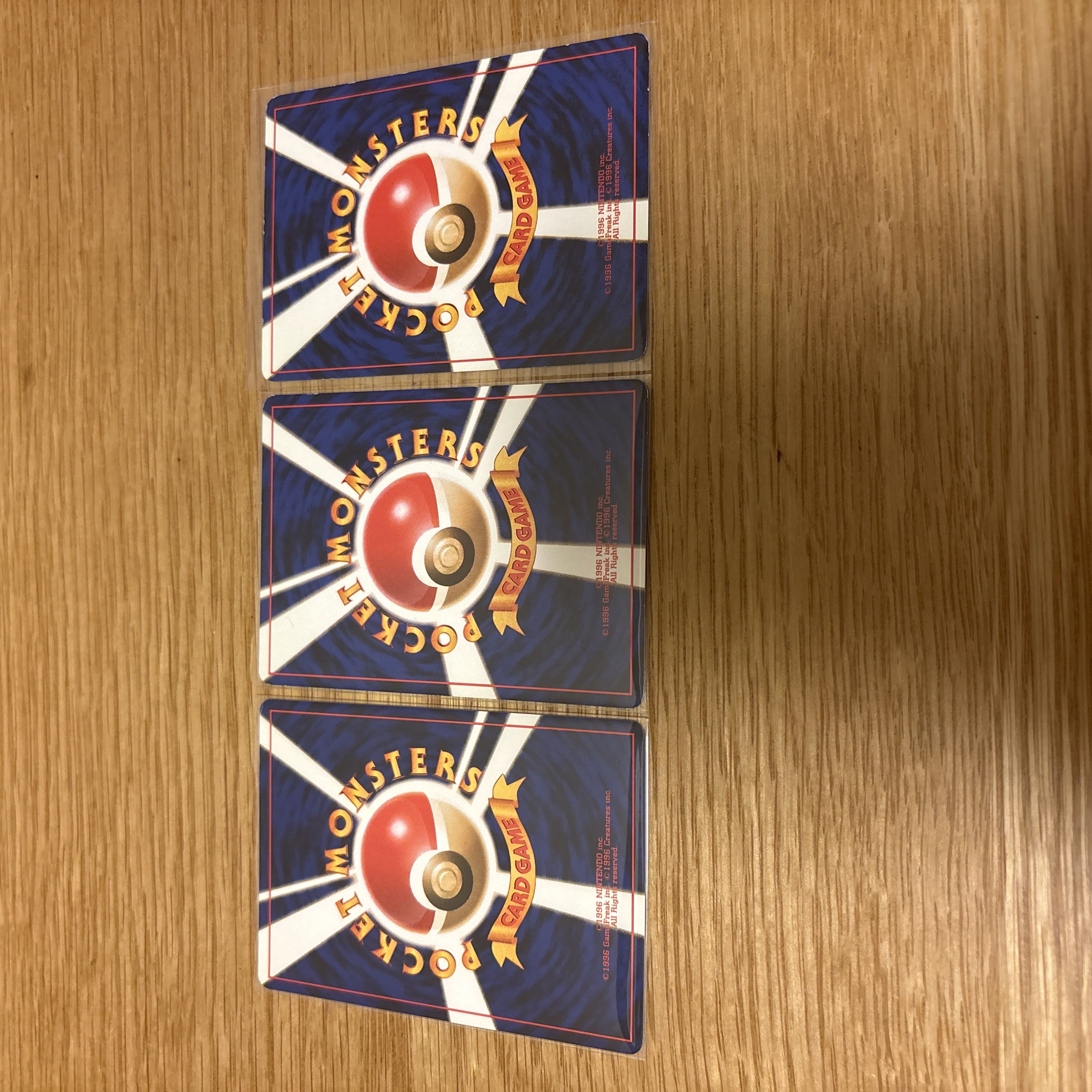 【旧裏まとめ売り】草ポケモン進化ラインセット｜当時物　マタドガス　ドガース 3枚